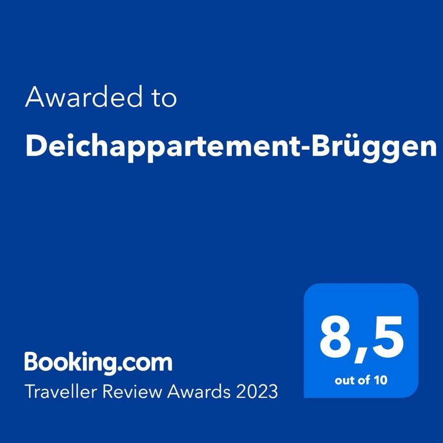 ברוגן Deichappartement-Bruggen מראה חיצוני תמונה
